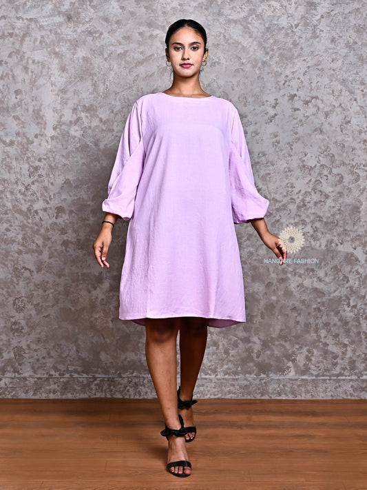 Dusty Rose Relaxed Tunic – Effortless Elegance