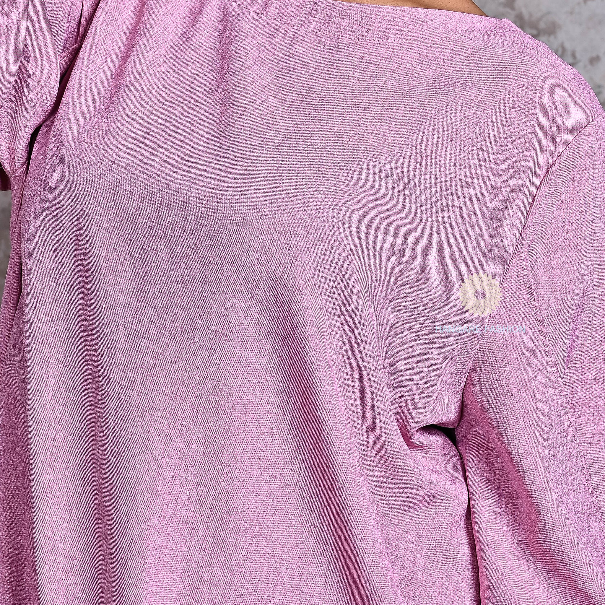 Blush Breeze Cotton Dress – Soft Grace in Motion